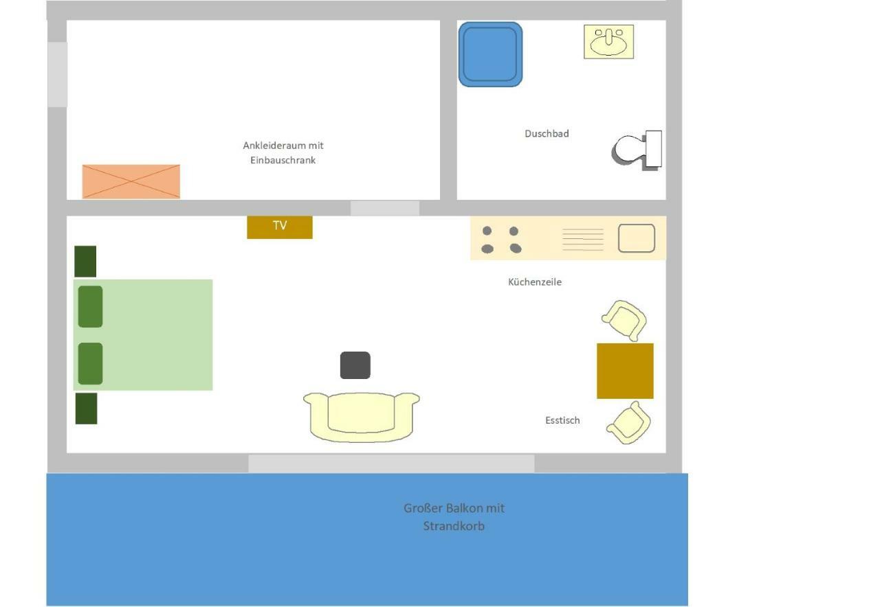 Appartements Fischerhus 글로페 외부 사진